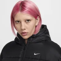 Nike Sportswear Classic Puffer жіноча Therma-FIT Loose Hooded Куртка колір чорний