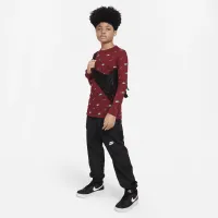 Nike Sportswear Big детские Long-Sleeve футболка цвет красный