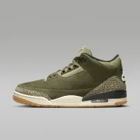 Nike Air Jordan 3 Retro мужские Кроссовки цвет зеленый