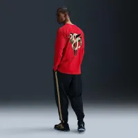 Nike Kobe мужские Max90 Long-Sleeve футболка цвет красный