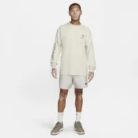 Nike Sportswear мужские Long-Sleeve Max90 футболка цвет зеленый