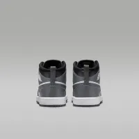 Nike Jordan 1 Mid Little дитячі Кросівки колір чорний