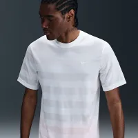 Nike Primary мужские Dri-FIT Short-Sleeve Fitness Top цвет белый