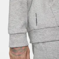 Nike Therma мужские Therma-FIT Full-Zip Fitness Top цвет серый