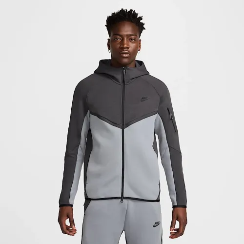 Nike Tech чоловічі Full-Zip Windrunner Толстовка з капюшоном колір сірий
