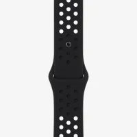 45mm Black/Black Nike Sport Band - M/L Black