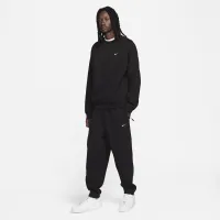 Nike Solo Swoosh чоловічі Fleece Crew колір чорний