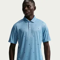 Nike Par мужские Dri-FIT Short-Sleeve для гольфа Polo синий