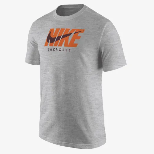Nike мужские Lacrosse футболка цвет серый