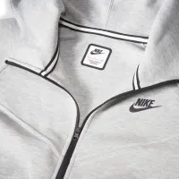 Nike Sportswear Tech Fleece Windrunner жіноча Full-Zip Толстовка з капюшоном колір сірий