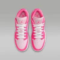 Nike Air Jordan 1 Low Big детские Кроссовки Pink