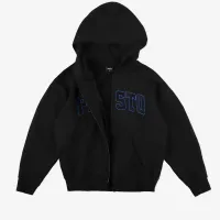 Кофта/футболка męska Prosto Zip Толстовка с капюшоном Axel KL251MSWE2181 -  Черная
