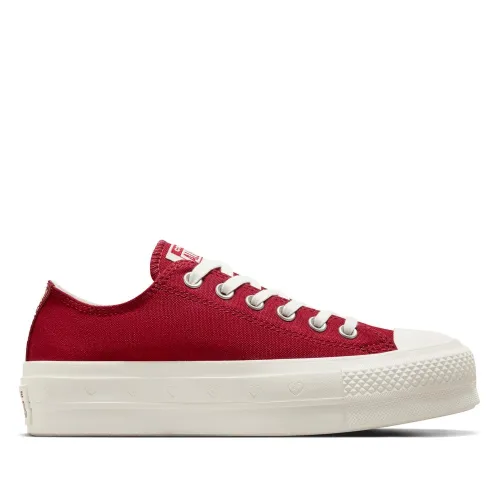 Кросівки Converse Chuck Taylor All Star Lift Platform Valentine's Day A13653C - Червоні