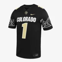 Colorado чоловічі Nike College Football Replica Jersey колір чорний