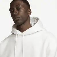Nike Solo Swoosh чоловічі Fleece Толстовка з капюшоном колір сірий