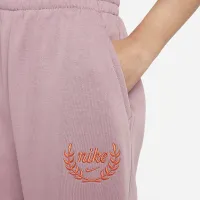 Nike Sportswear Club Fleece Girls' Loose Pants цвет фиолетовый