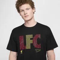 Liverpool FC мужские Nike Soccer футболка цвет черный