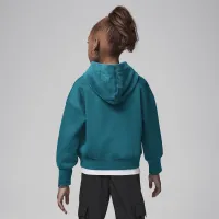 Nike Jordan Soft Touch Mixed Pullover Толстовка с капюшоном Little Kids Толстовка с капюшоном цвет зеленый