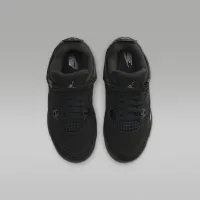 Nike Jordan 4 Retro Little дитячі Кросівки колір чорний