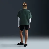 Nike Sportswear женская Boxy футболка цвет зеленый