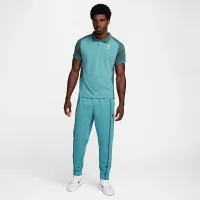 NikeCourt Heritage мужские Tennis Polo цвет зеленый