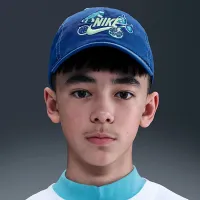 Nike Club Big детские Unstructuцвет красный Hat цвет фиолетовый