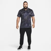 Nike Dri-FIT Victory+ чоловічі Camo для гольфу Polo колір сірий