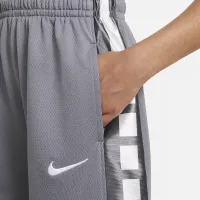 Nike Dri-FIT Elite 23 Big детские (для мальчиков) баскетбольные шорты цвет серый