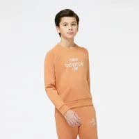 Кофта/футболка New Balance YT31508SEI - оранжевая