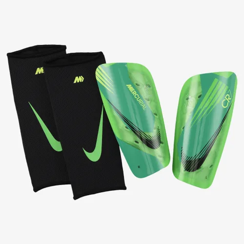 Nike CR7 Mercurial Lite Soccer Shin Guards колір зелений