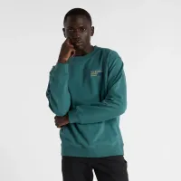 Кофта/футболка New Balance MT41547NUS - Голубая