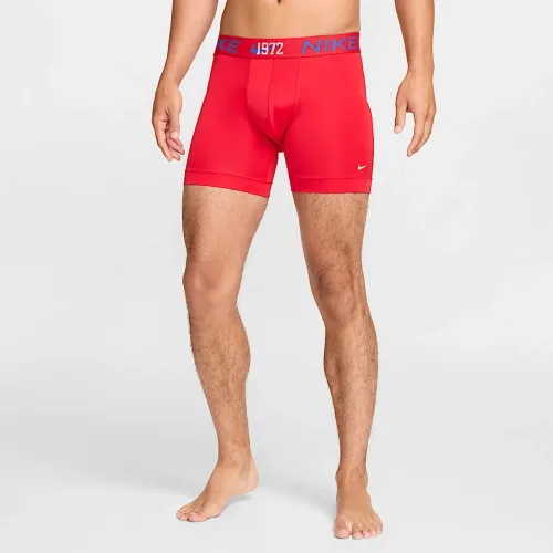 Nike Dri-FIT Essential Micro чоловічі труси (3 пари) колір червоний