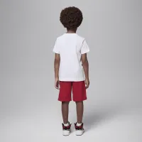 Nike Jordan Little дитячі Jumbo Jumpman шорти комплект колір червоний
