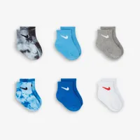 Nike Baby Ankle шкарпетки (6 пар) колір чорний