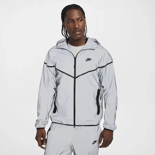 Nike Tech чоловічі Woven Flash Куртка колір сірий
