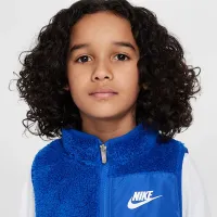 Nike Club Little дитячі Long Sleeve футболка, Vest, and Pants комплект блакитний