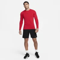 Nike Pro чоловічі Dri-FIT Slim Long-Sleeve Fitness Top колір червоний