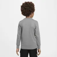 Nike Little детские Boxy Air Long Sleeve футболка цвет серый