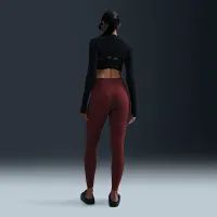 Nike Zenvy жіноча Gentle-Support З високою талією 7/8 лосіни колір червоний