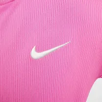 Nike Game, Swoosh, Match! Toddler Quarter-Zip Ribbed Top and лосины набор Pink