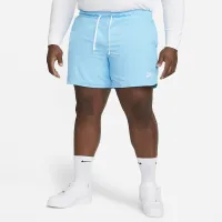 Nike Sportswear Sport Essentials чоловічі Woven Lined Flow шорти блакитний