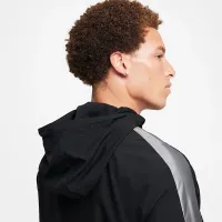 Nike Academy чоловічі Water-Repellent Hooded Soccer Куртка колір чорний