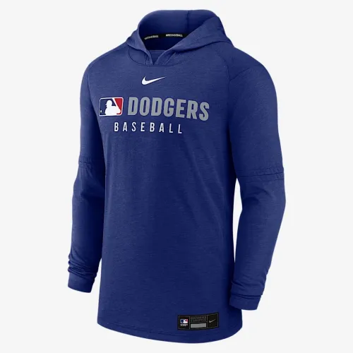 Los Angeles Dodgers Authentic Collection чоловічі Nike Dri-FIT MLB Pullover Толстовка з капюшоном блакитний