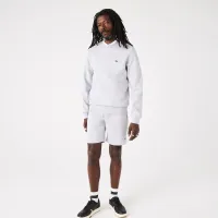 Кофта/футболка Lacoste Organic Brushed бавовнянісвітшот SH9608-CCA - Сіра