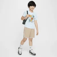Nike Little дитячі Bubble 'Just Do It' футболка блакитний
