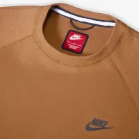 Nike Sportswear Tech Fleece мужские Crew цвет коричневый