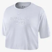 Indiana Fever женская Nike WNBA Cropped футболка цвет белый