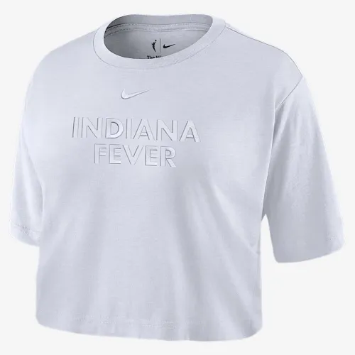 Indiana Fever женская Nike WNBA Cropped футболка цвет белый