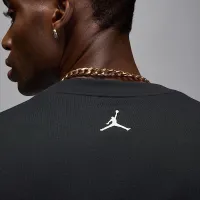 Nike Jordan мужские Long-Sleeve Crew-Neck футболка цвет черный