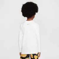 Nike Swim Hydroguard Little детские Long-Sleeve Top цвет белый